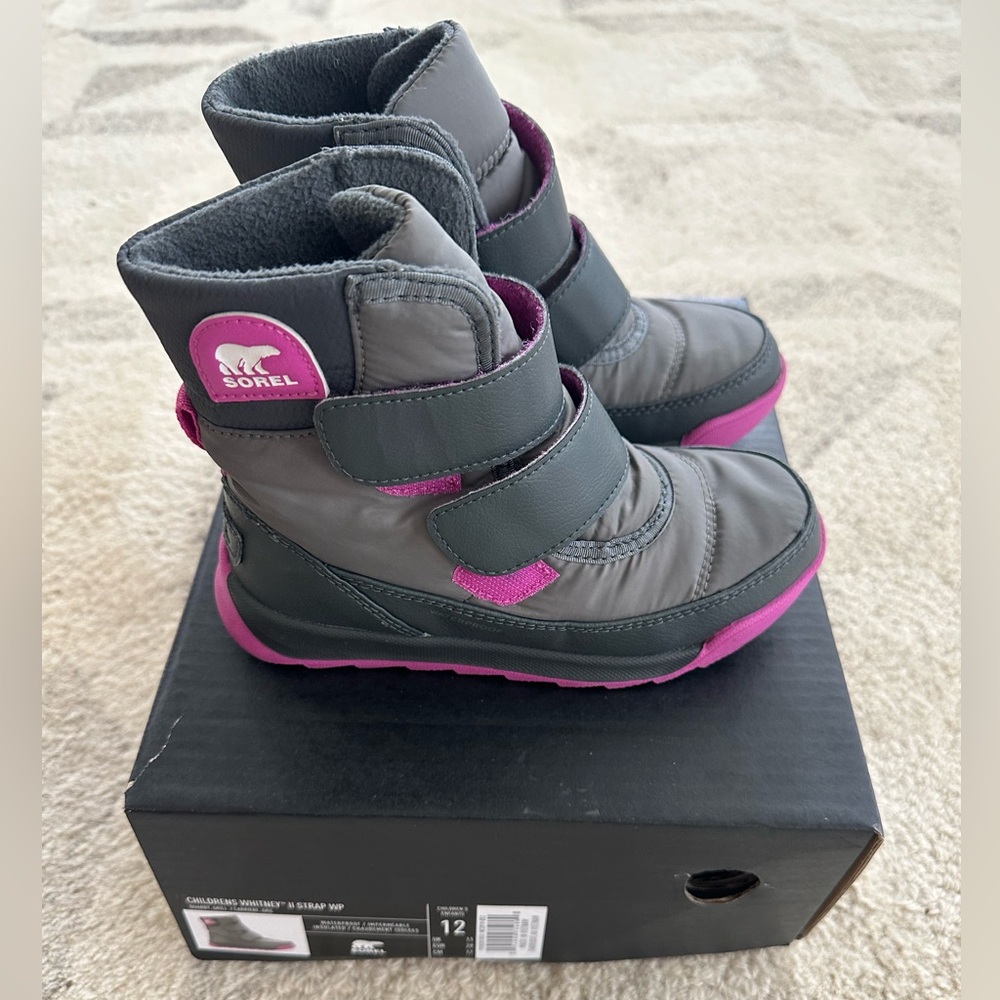 Children’s Sorel Whitney Strap boot
